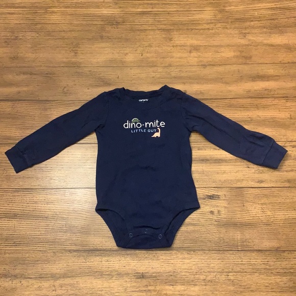 Carter's Other - ☀️3 for $10☀️ Carter’s Long Sleeve Dinosaur Onesie